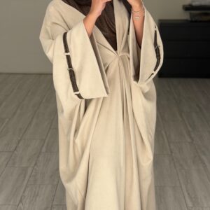 دراعه شمواه مع حزام عالايد بني