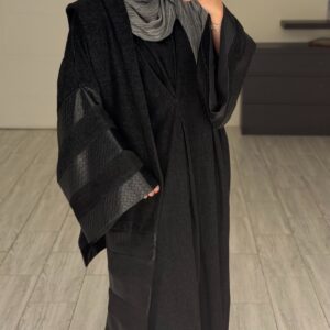 دراعه فري سايز - اسود