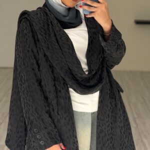 ⁦Leopard scarf Blazer⁩ - الصورة ⁦6⁩
