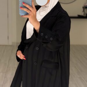 ⁦Lines scarf Blazer⁩ - الصورة ⁦4⁩