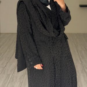 ⁦Leopard scarf Blazer⁩ - الصورة ⁦5⁩