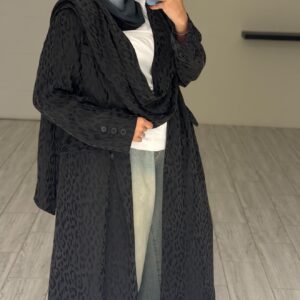 ⁦Leopard scarf Blazer⁩ - الصورة ⁦4⁩