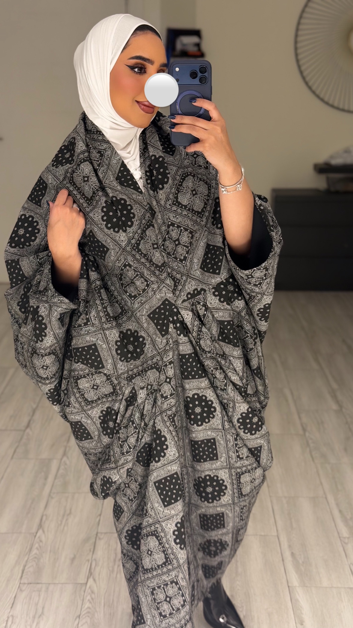 دراعه مشجره فري سايز - الصورة 3