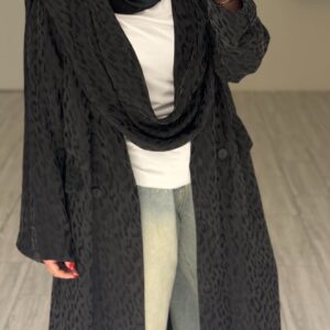 ⁦Leopard scarf Blazer⁩ - الصورة ⁦11⁩