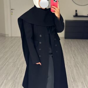 Alternative view of Scarf Blazer - Black