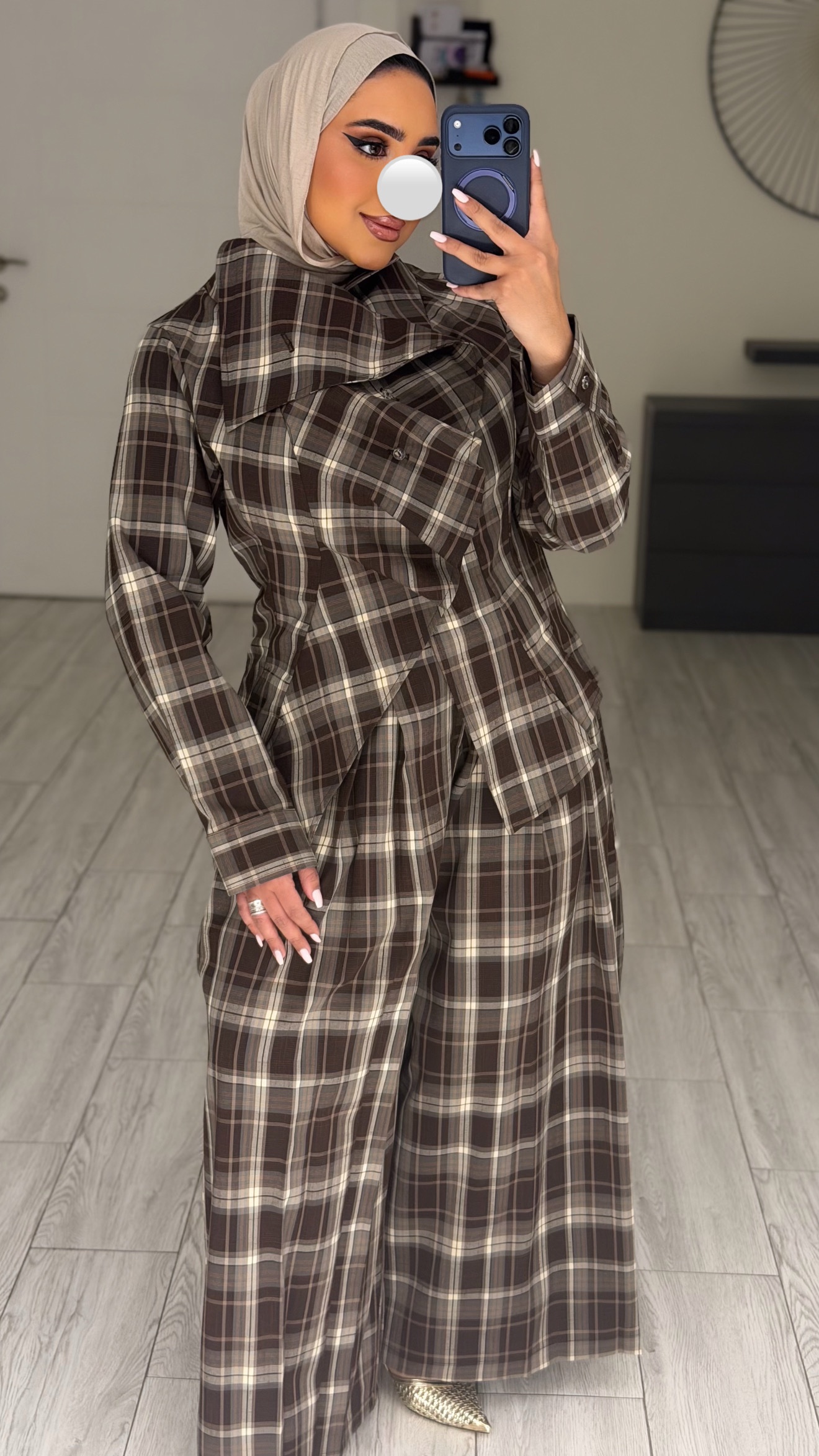 Checked Ruffles Set - الصورة 17