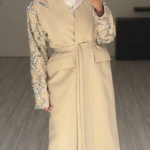 Alternative view of BeigeXSilver Blazer