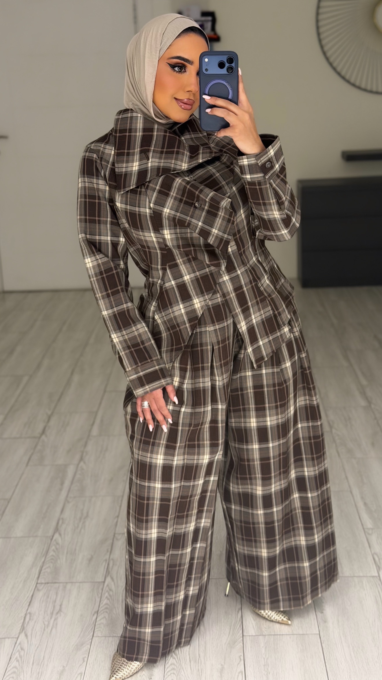 Checked Ruffles Set - الصورة 15
