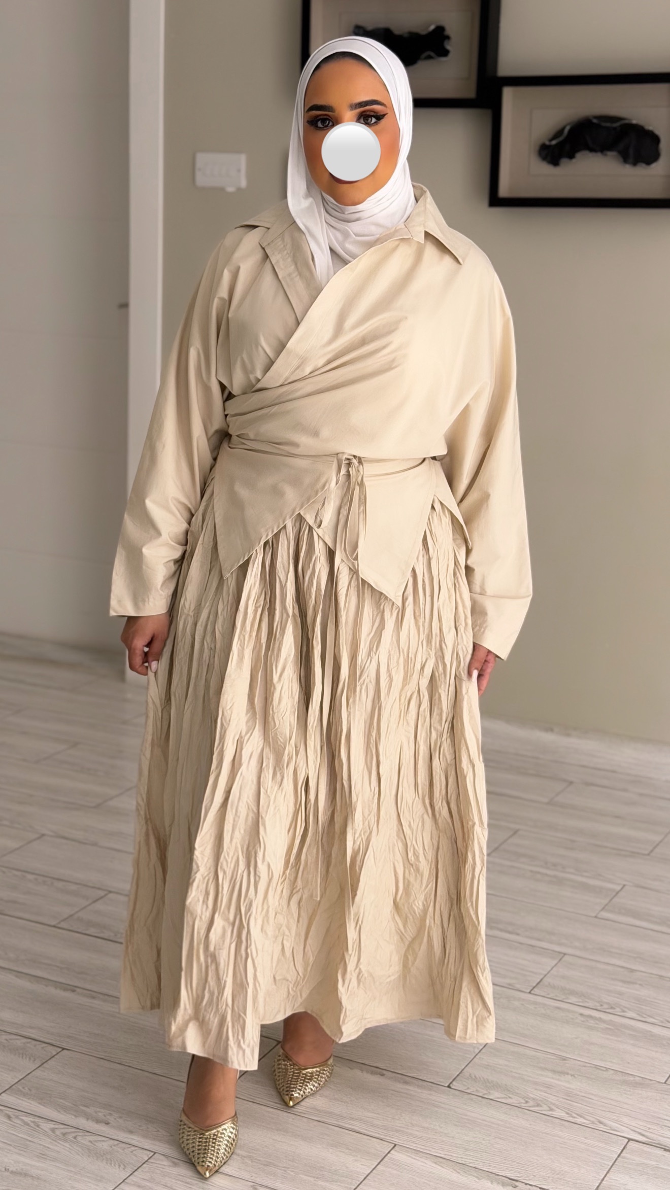 Beige set - الصورة 5