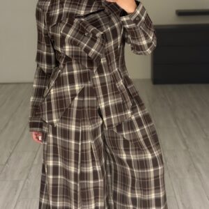 Alternative view of Checked Ruffles Set