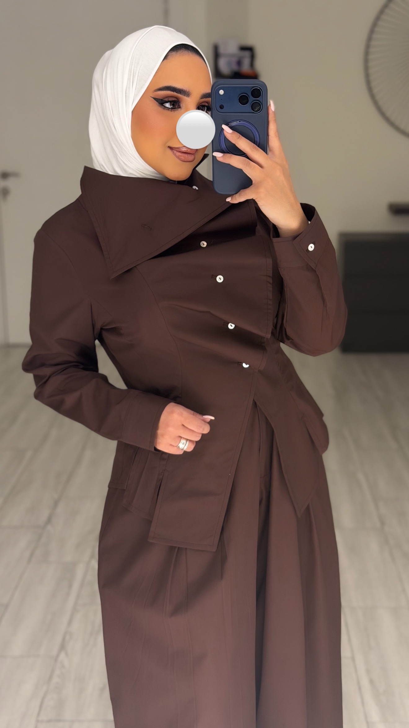 Brown Ruffles Set - الصورة 7