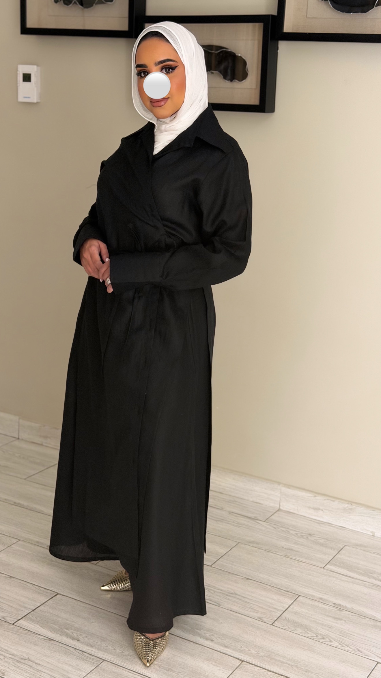Linen pure - Black set - الصورة 4