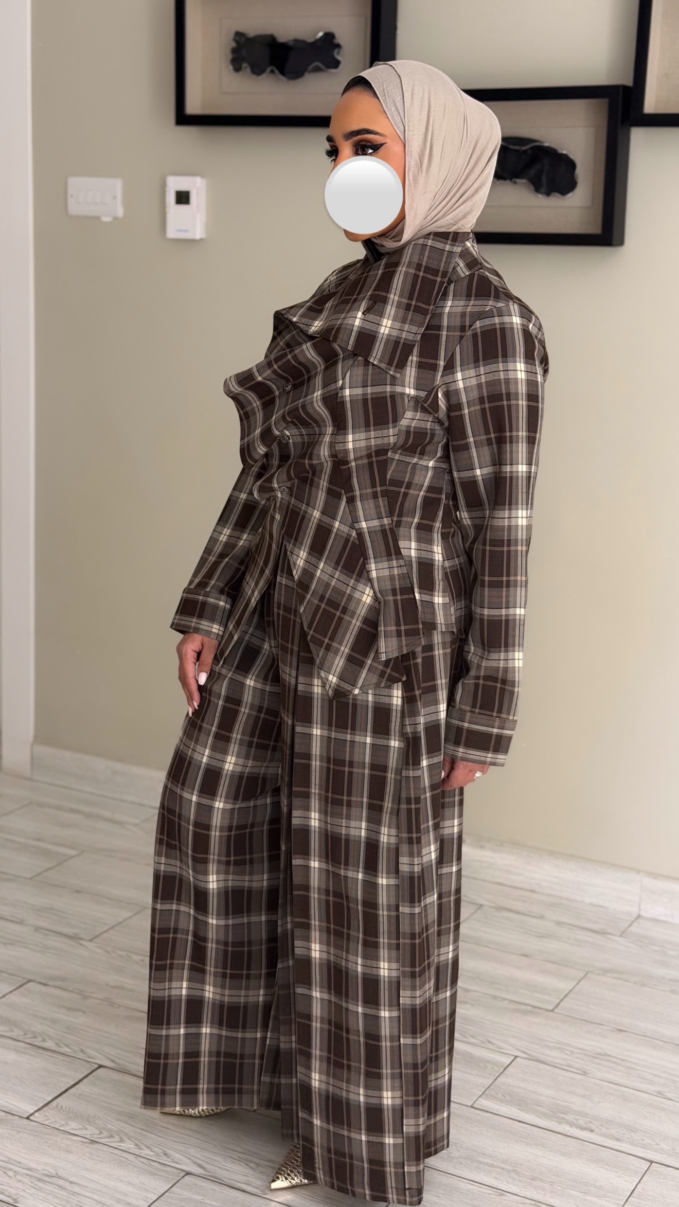 Checked Ruffles Set - الصورة 11