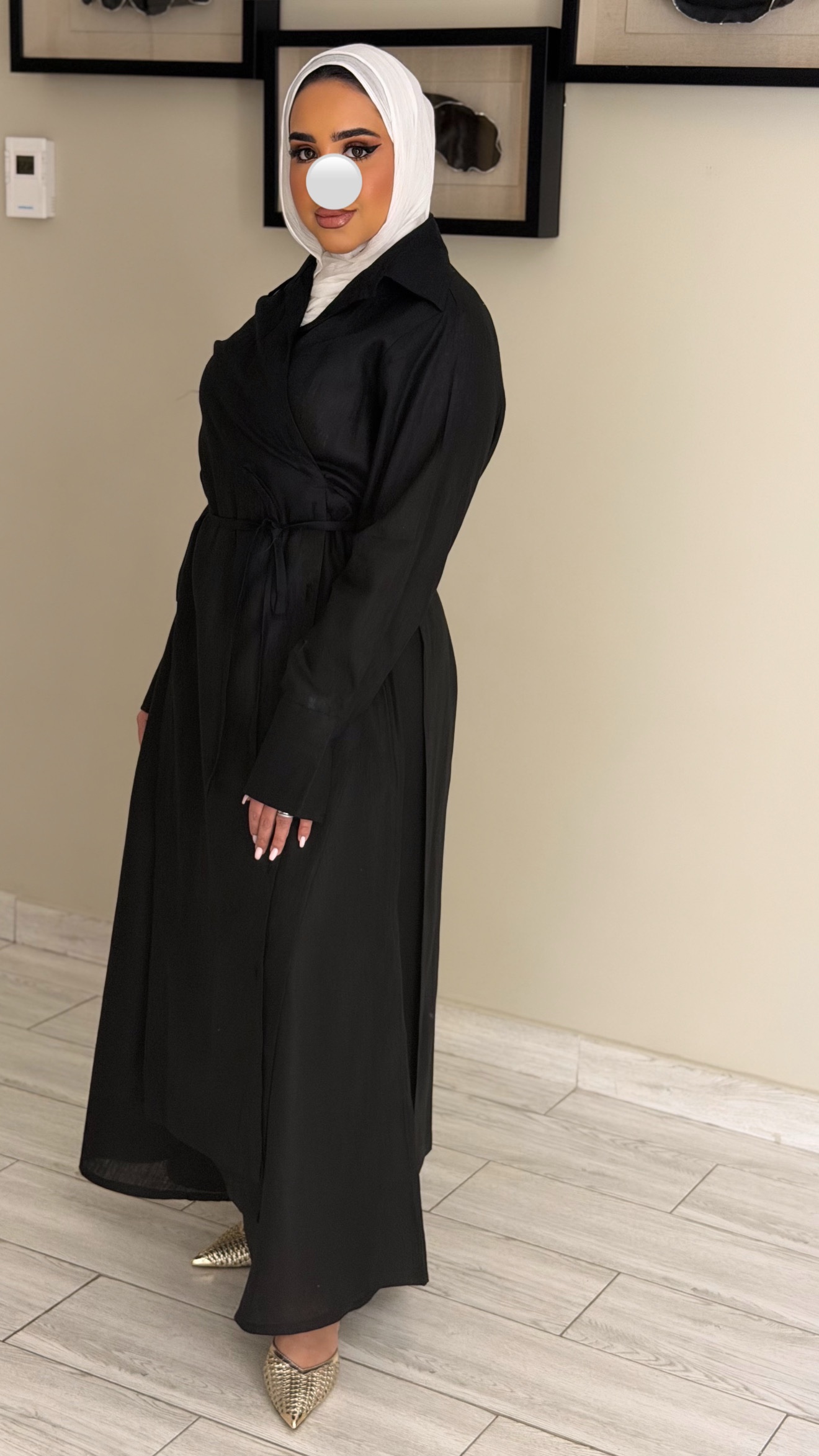 Linen pure - Black set - الصورة 2
