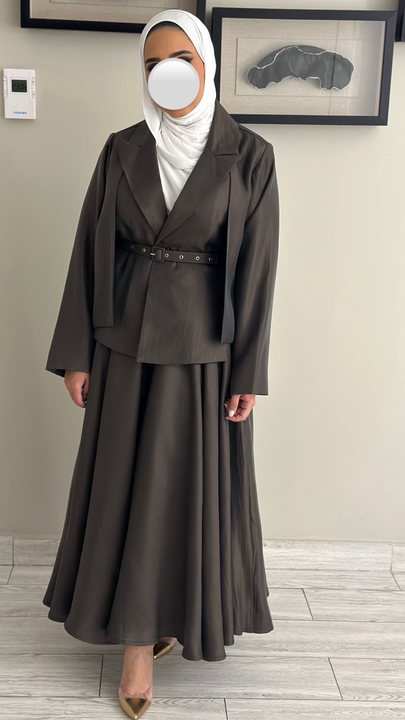 Glazed brown set - الصورة 4
