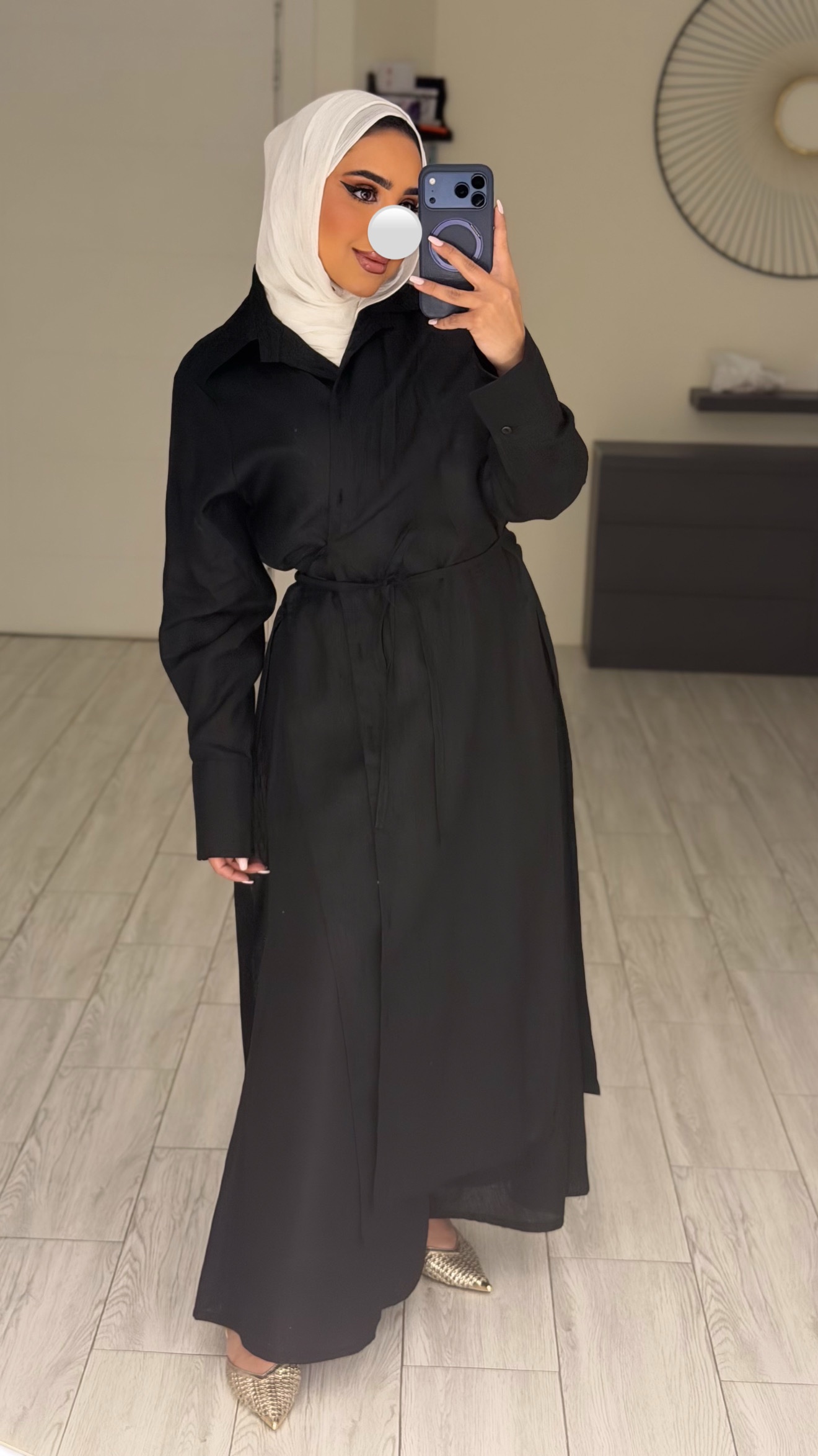 Linen pure - Black set - الصورة 9