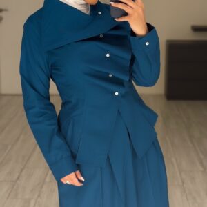 Alternative view of Turquoise Ruffles Set