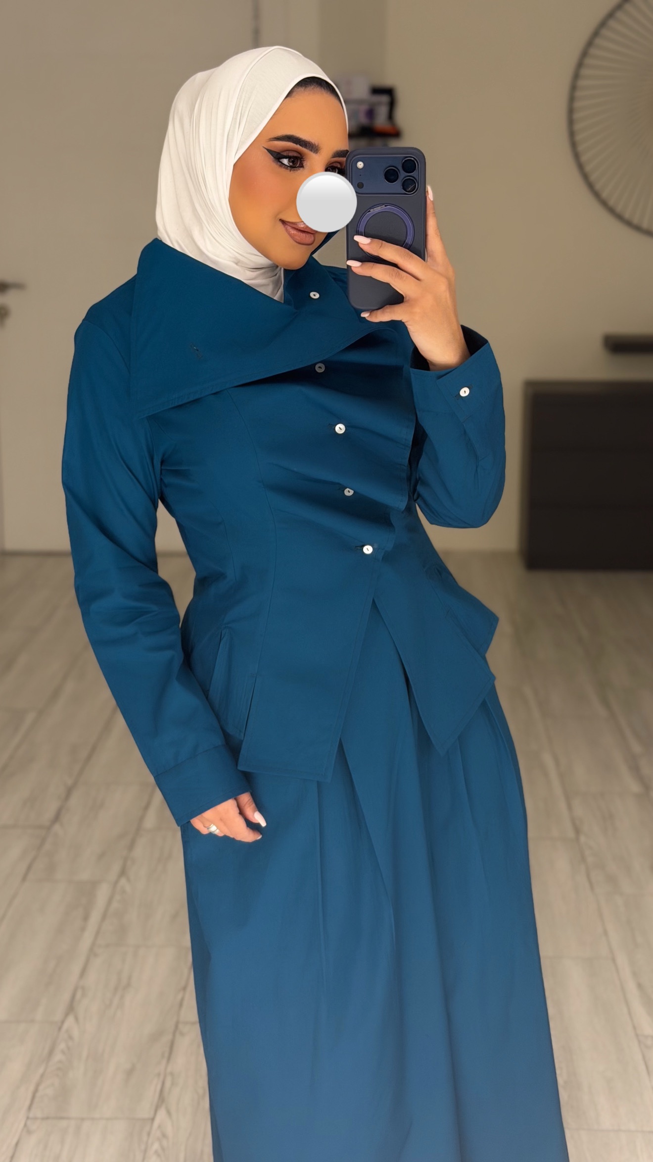 Turquoise Ruffles Set - الصورة 2