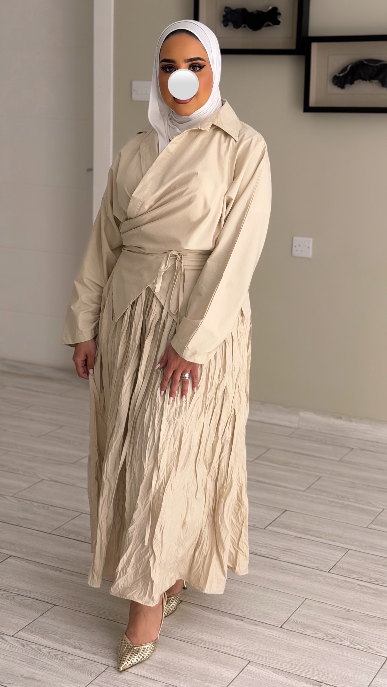 Beige set - الصورة 2