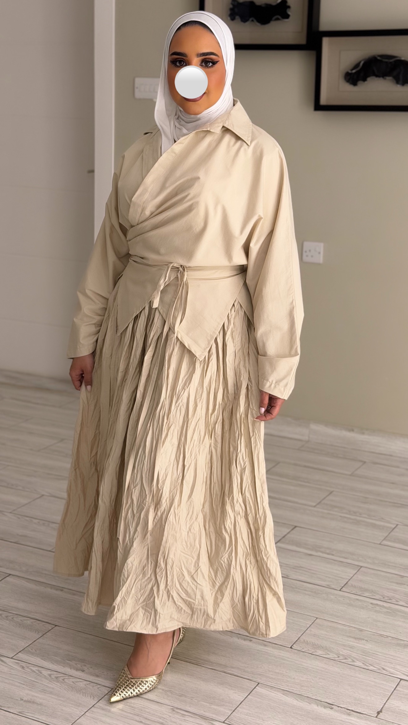 Beige set - الصورة 6