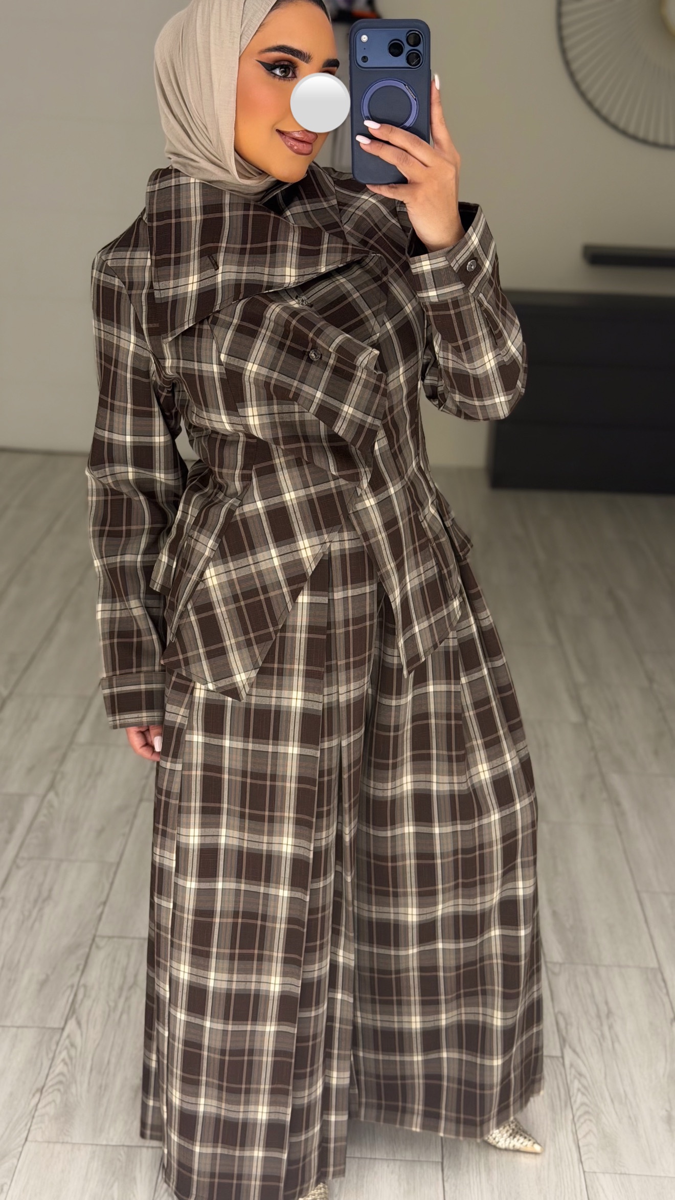 Checked Ruffles Set - الصورة 8