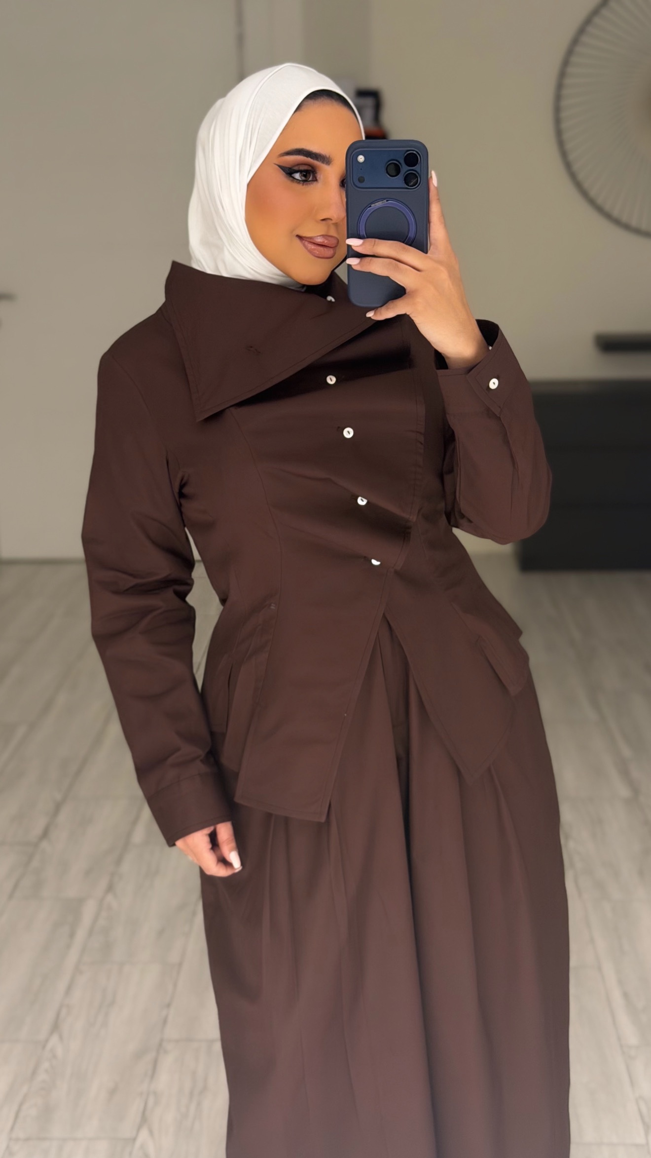 Brown Ruffles Set - الصورة 16