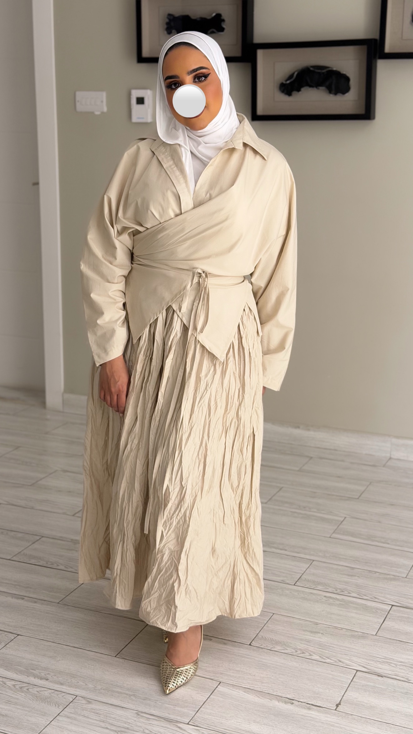 Beige set - الصورة 3