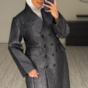 Alternative view of Metalic Grey blazer