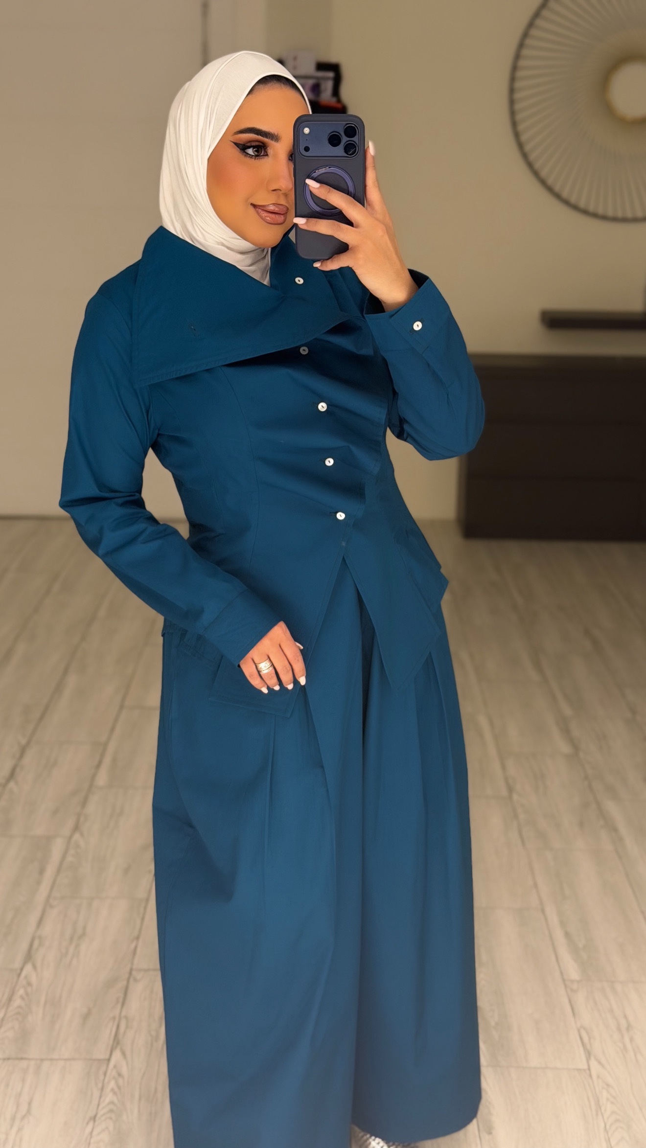 Turquoise Ruffles Set - الصورة 6