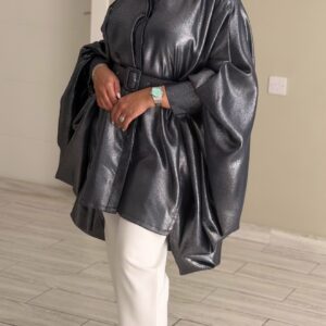 Alternative view of Metalic Navy Shirt