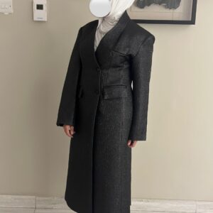 Metalic black blazer