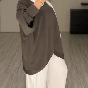 Alternative view of Freesize top - Grey