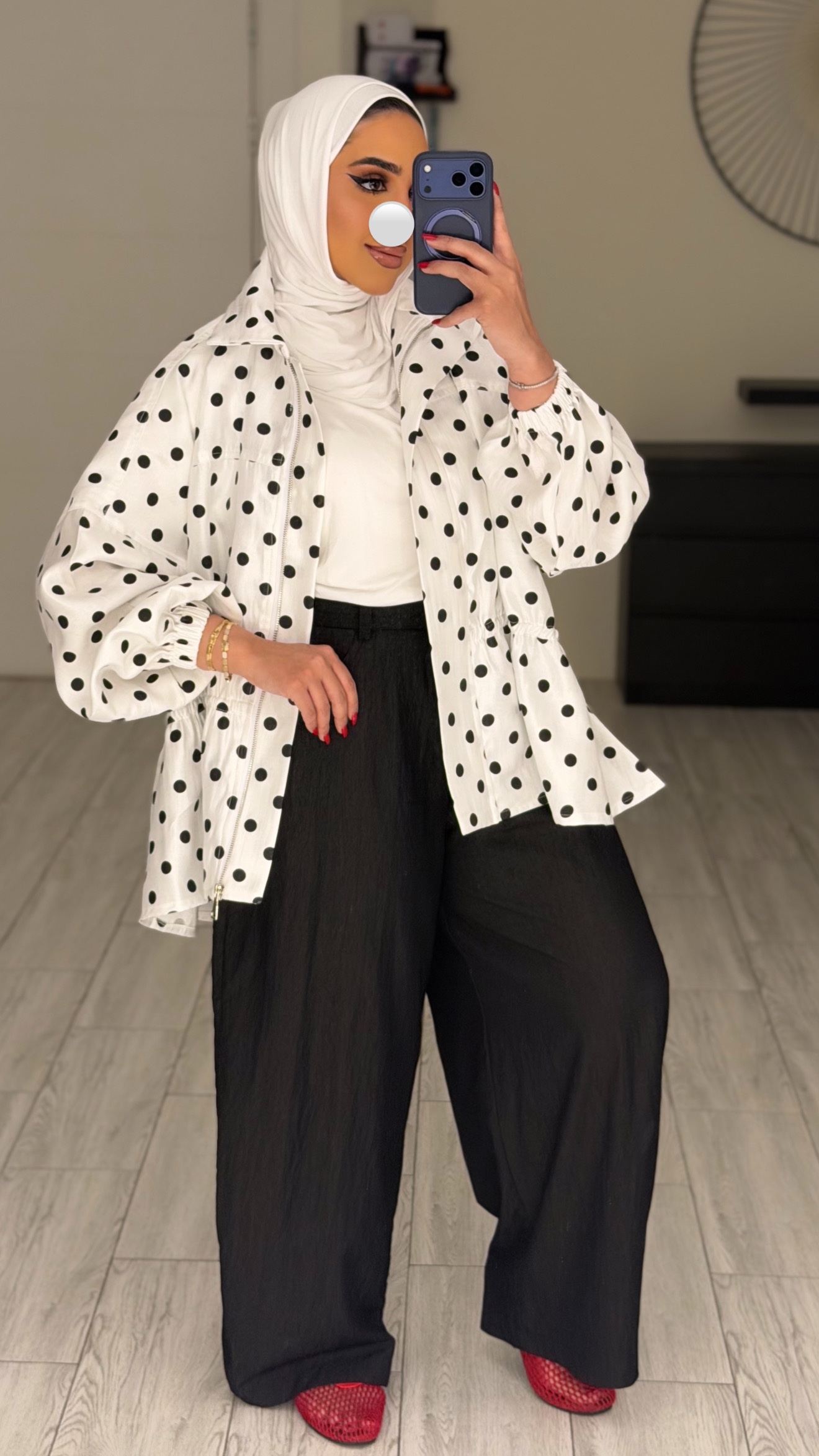 Polka dots jacket - الصورة 8