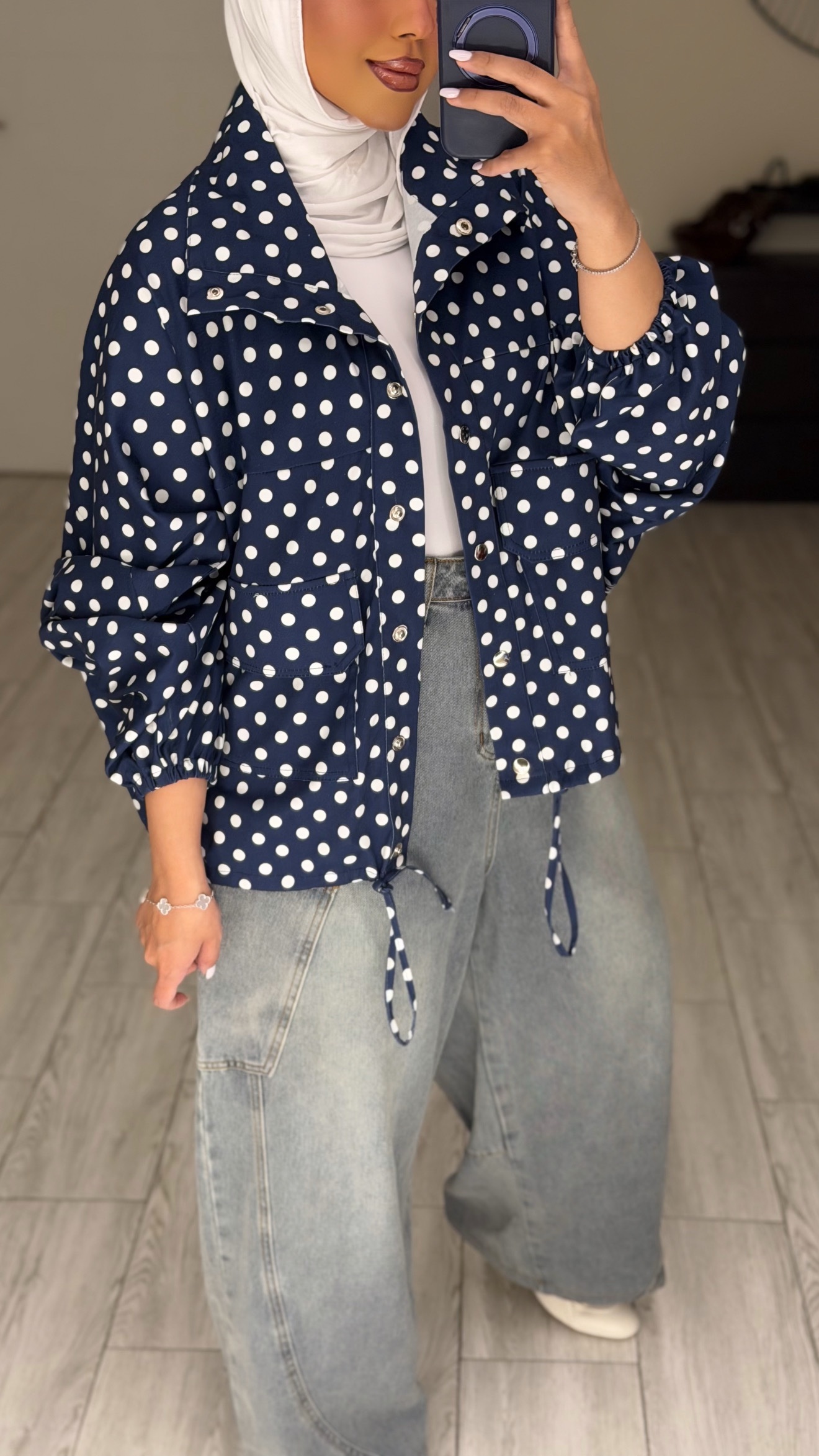 Polka dots jacket - الصورة 7
