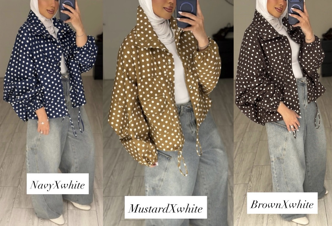 Polka dots jacket