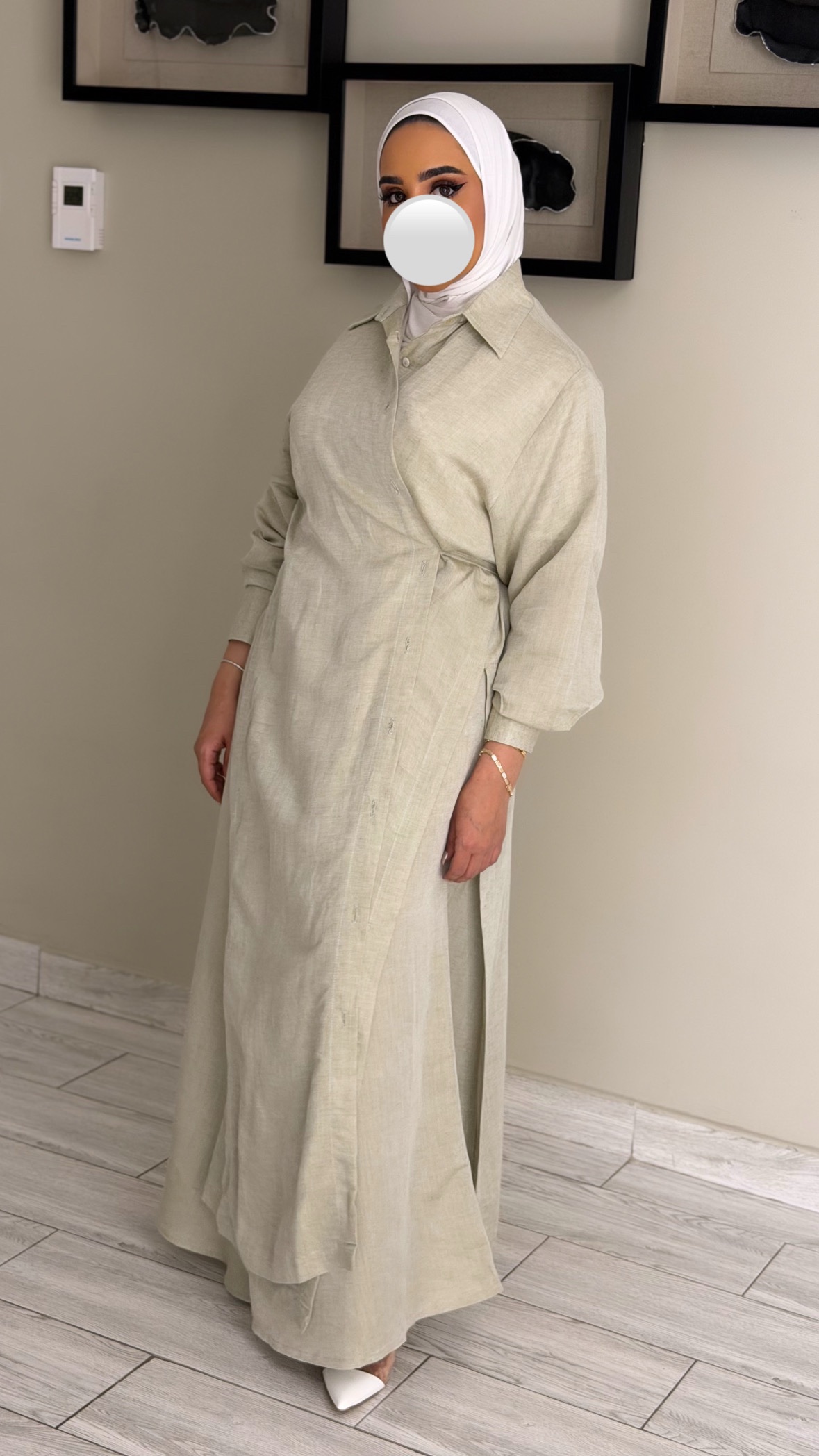 Linen pure - Pistachio