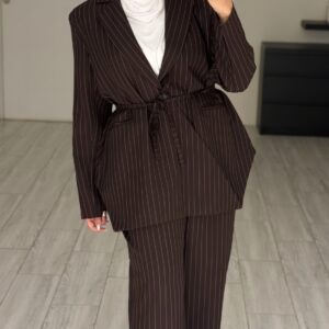 Lines Set - burgundy