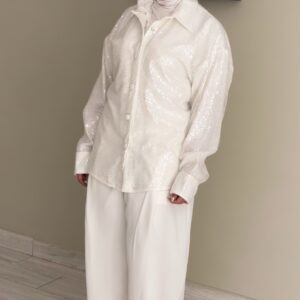 Alternative view of Shinney Shirt  - White