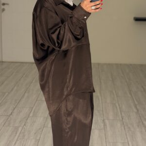 Alternative view of Estelle Set - Brown Silk