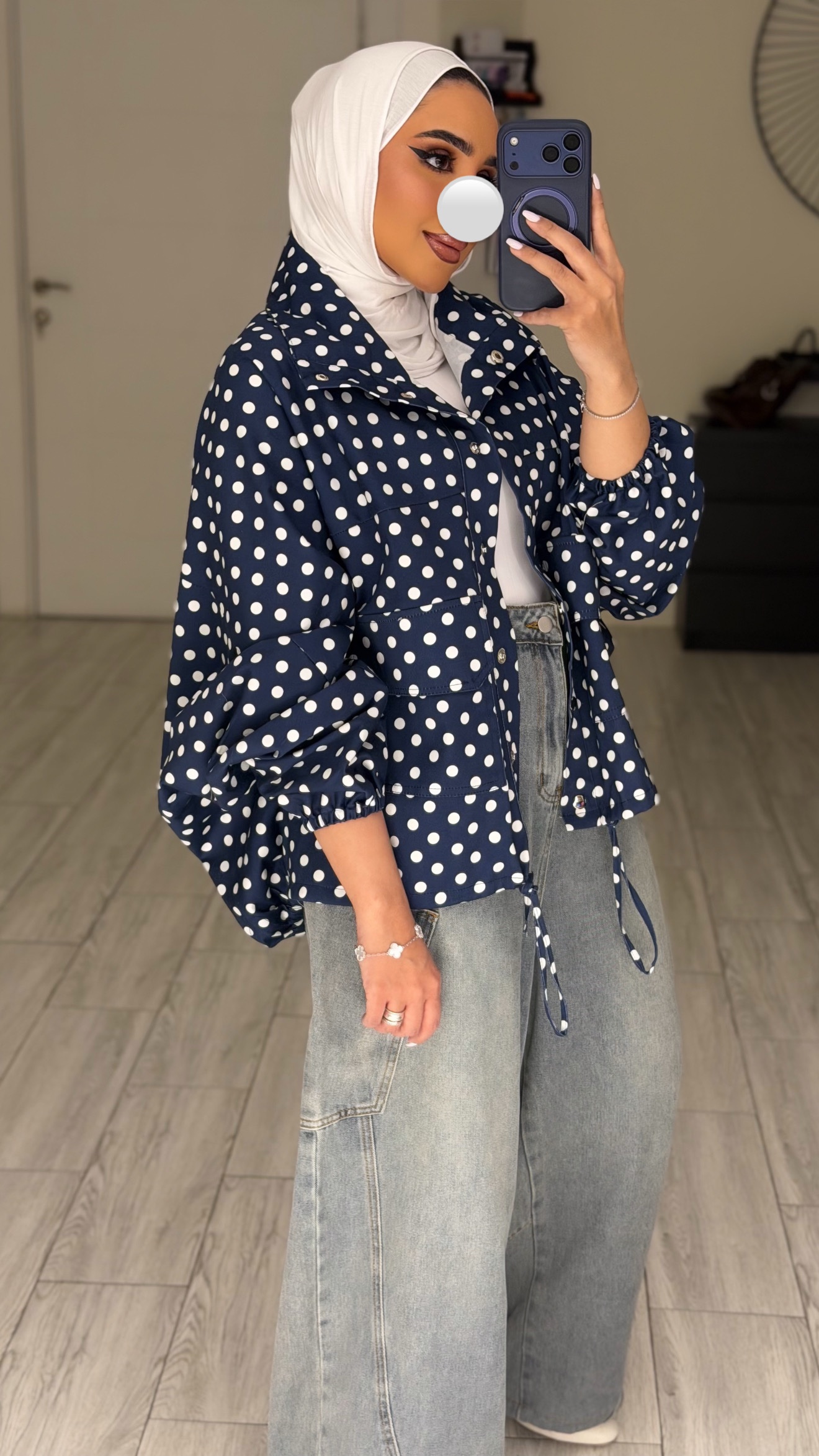 Polka dots jacket - الصورة 5