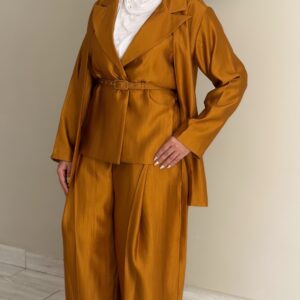 Alternative view of Glazed set - Orange