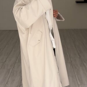 Basic trench - Cream - الصورة 2
