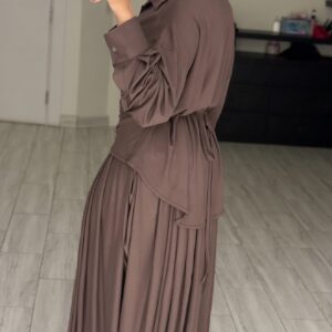 Alternative view of Cotton Set - Mocha