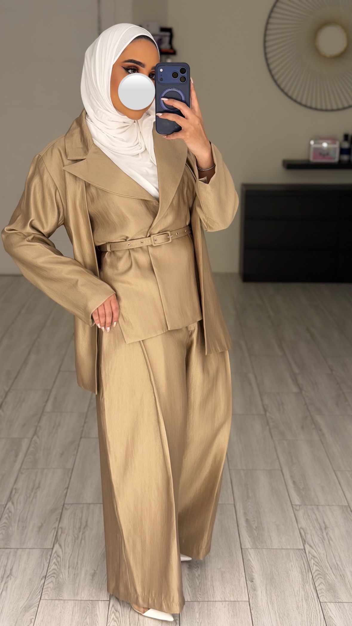 Glazed set - Gold