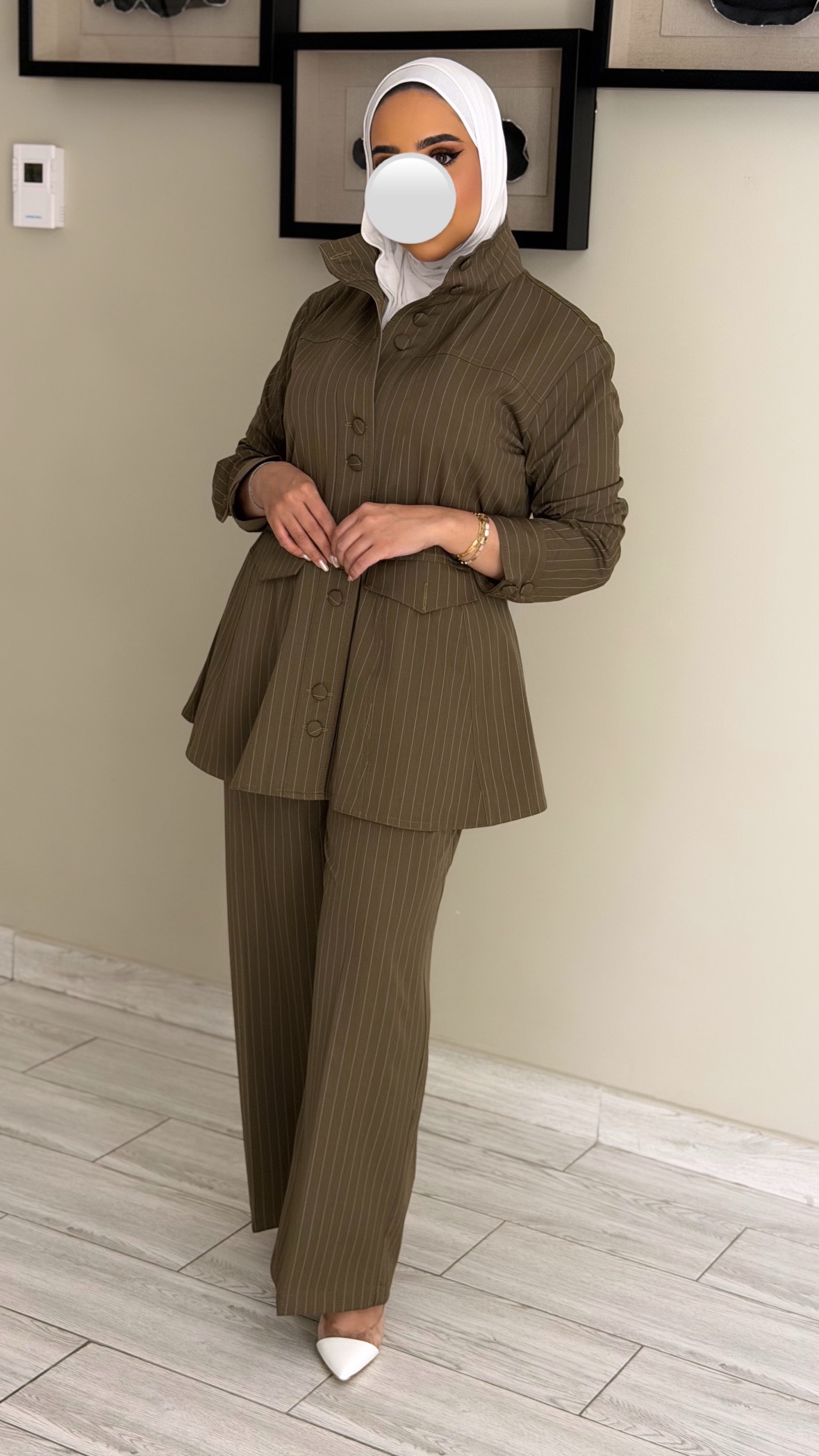 Lines Set - khaki - الصورة 2
