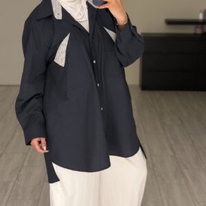 Alternative view of Navy Shirt