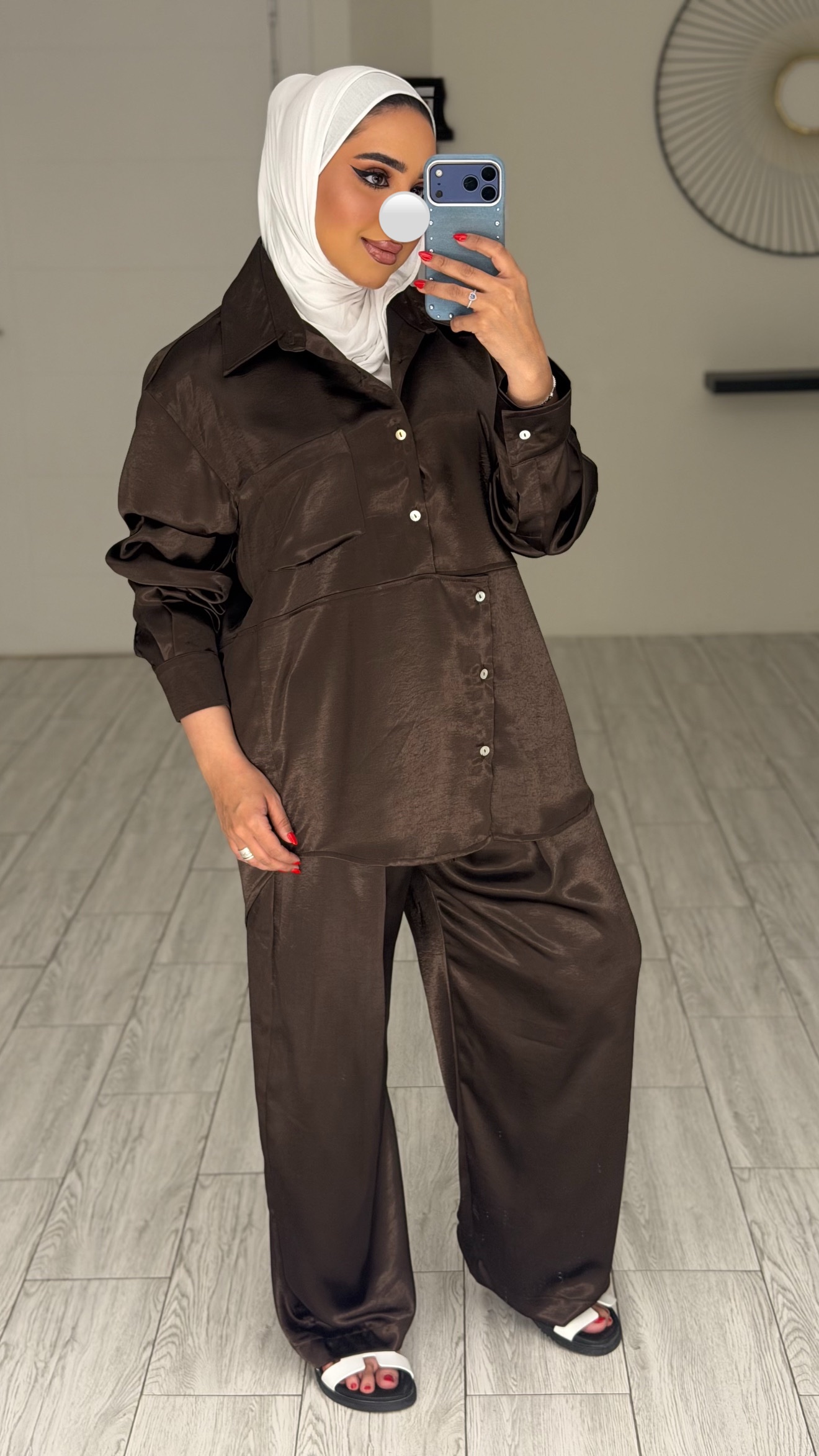 Estelle Set - Brown Silk - الصورة 3