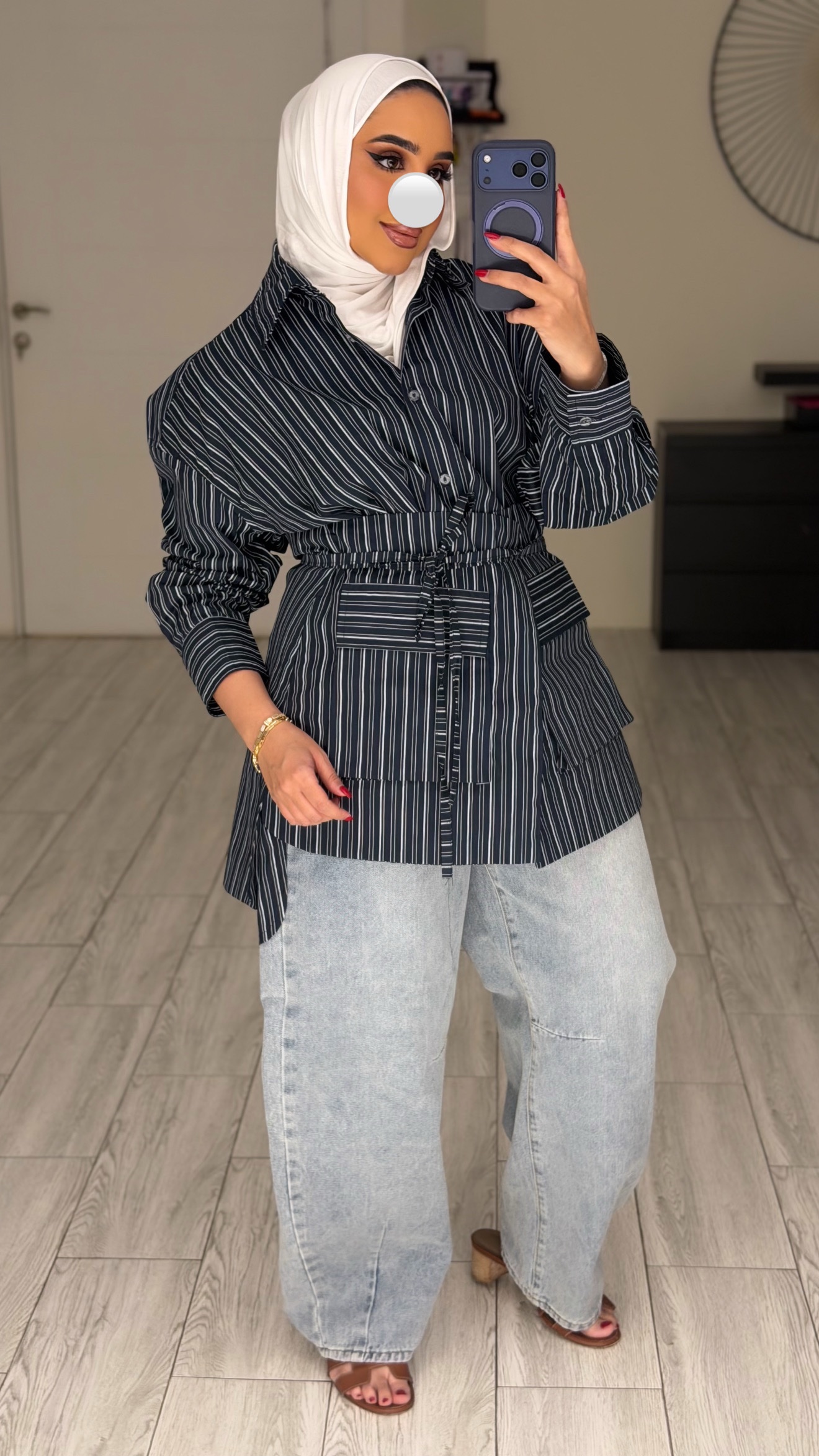 Navy Lines shirt