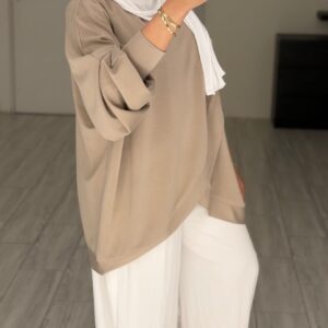 Alternative view of Freesize top - Beige