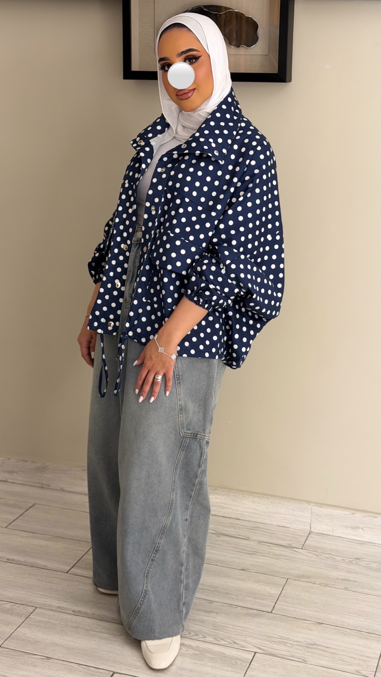 Polka dots jacket - الصورة 11